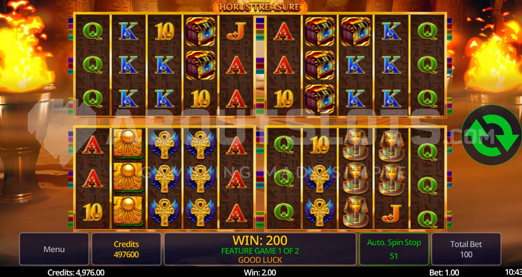 4 game grids