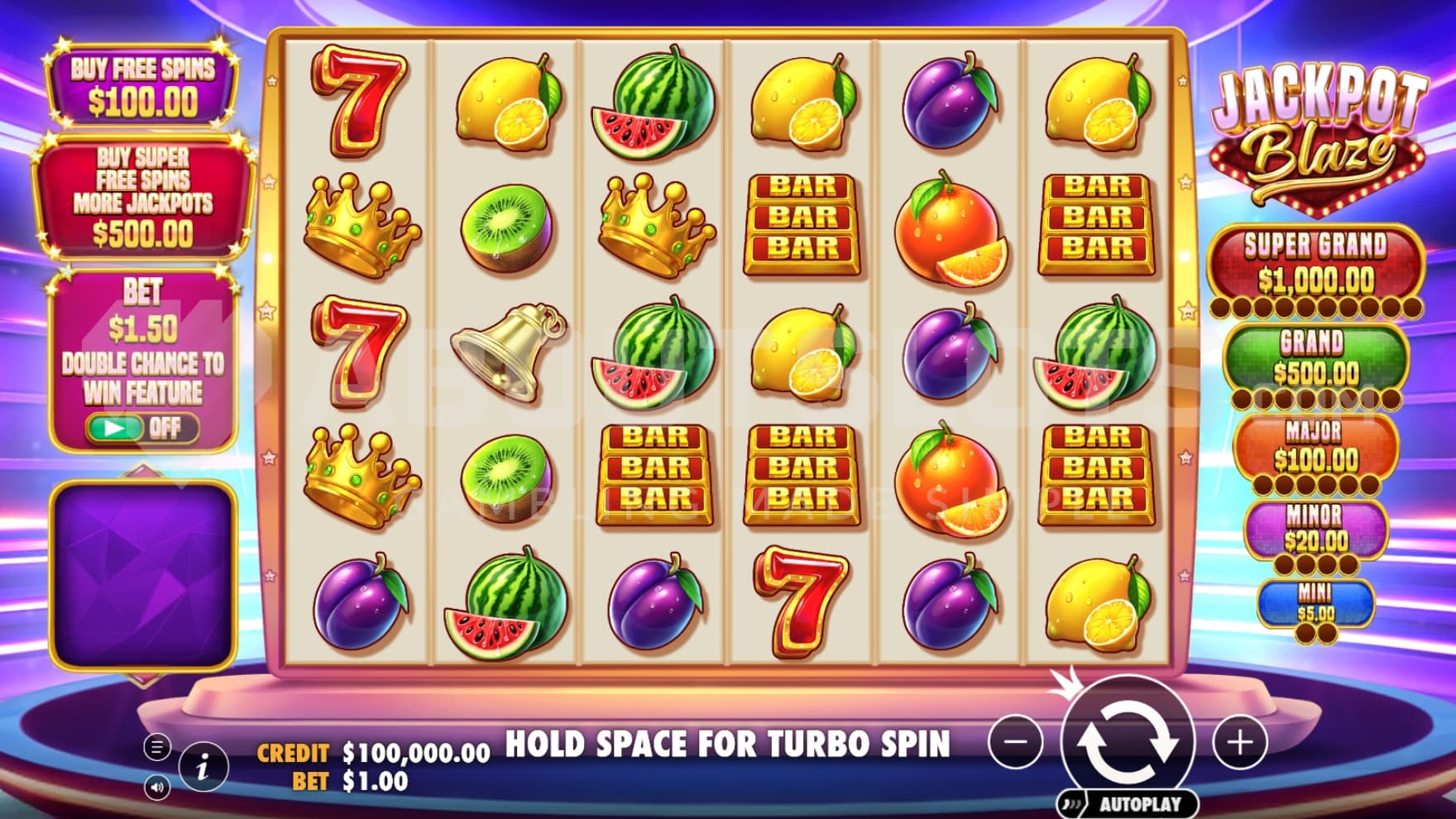 Feature Buy on left side