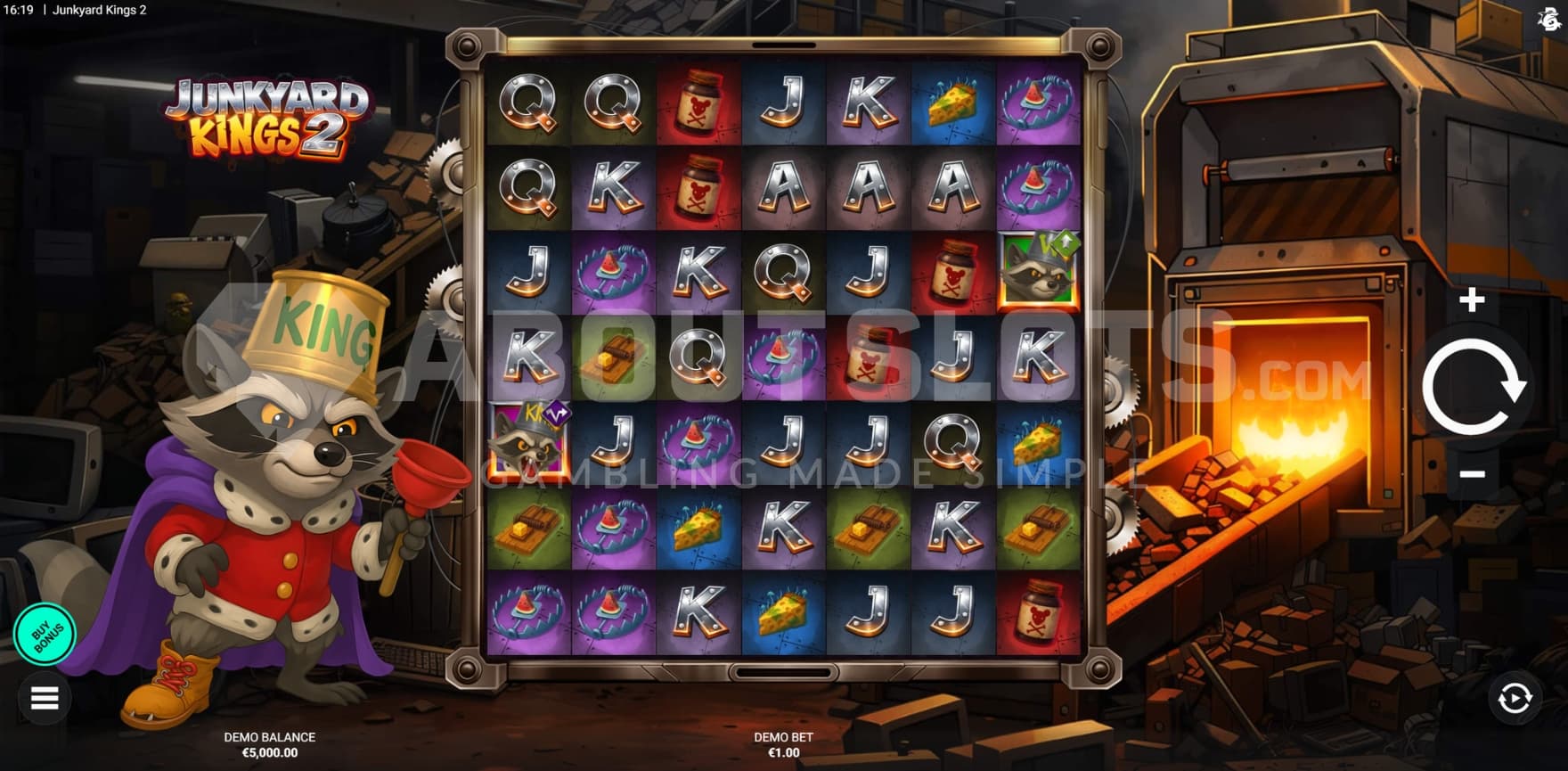 Raccoon King in view