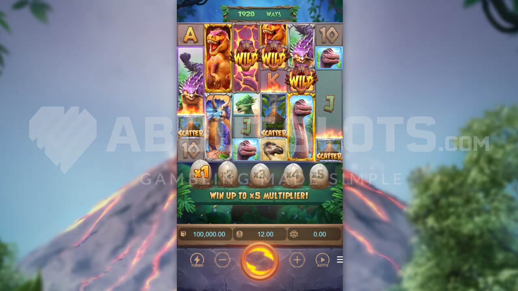 Vulcano in background