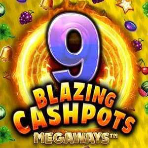 9 Blazing Cashpots Megaways Slot Image