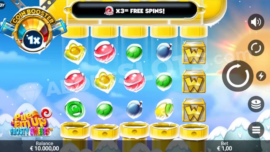 A screenshot from the base game view