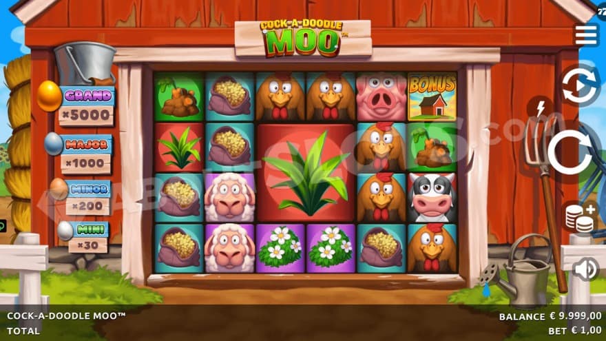 A screenshot of the base game view