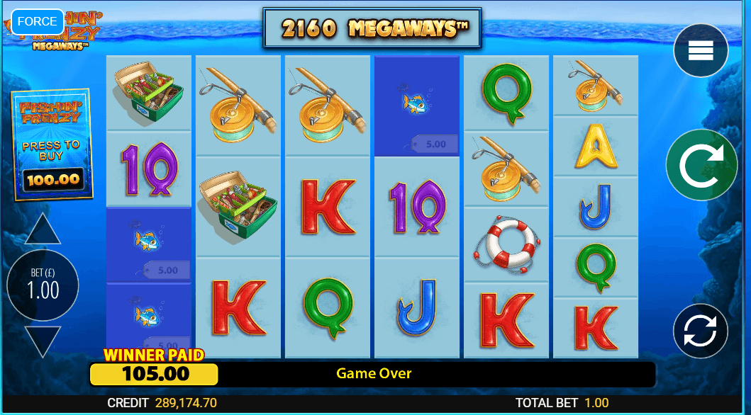 Fishin' Frenzy Megaways Slot