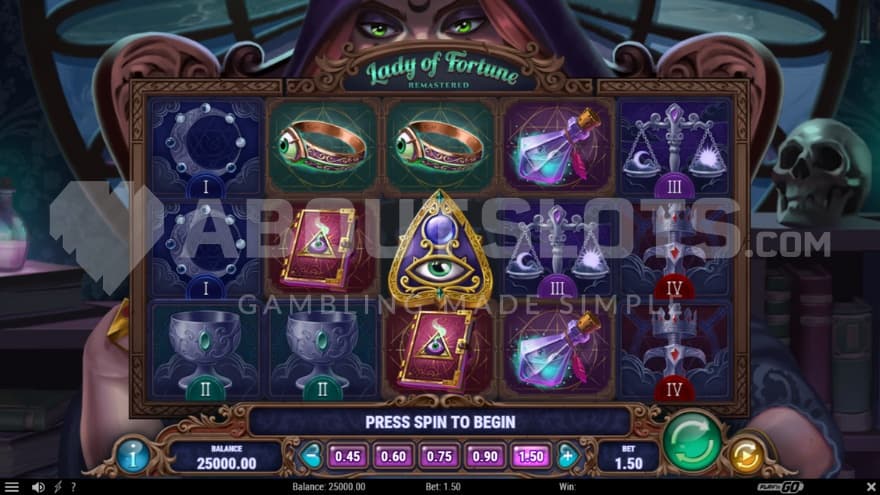 Scatter Symbol on reel 3