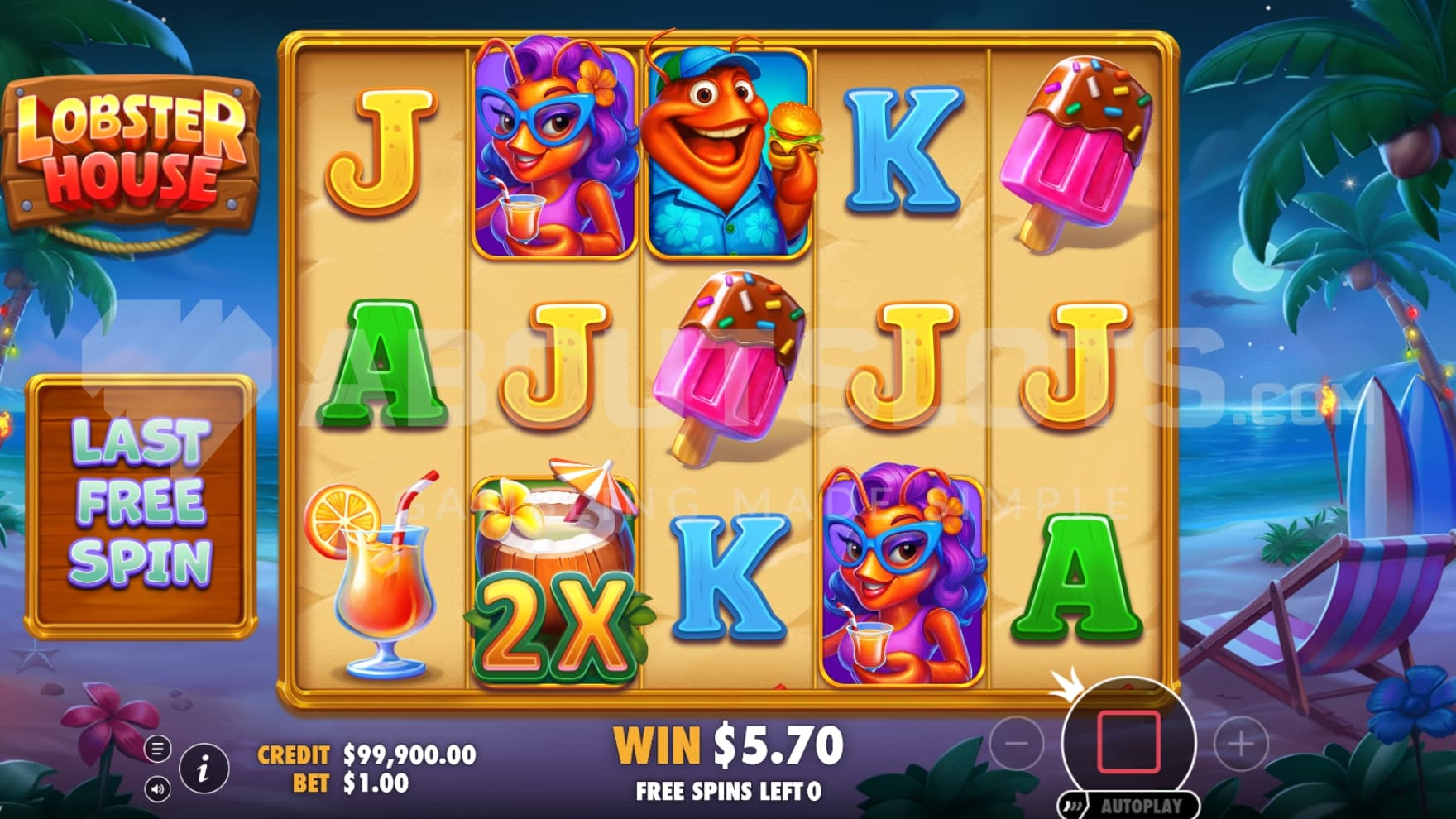 Sticky Wild on second reel