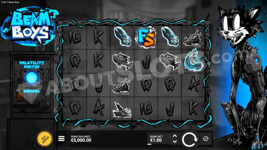 Base game where you can see a big, scary cat to the right.