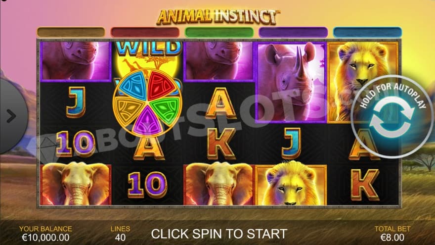 Base game where you can see a savanna in the background.