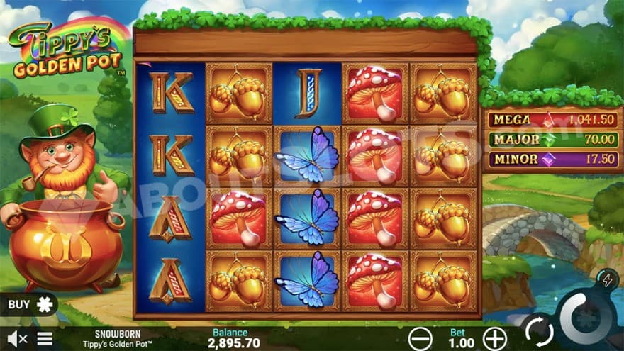 Base game where you can see Tippy to the left.