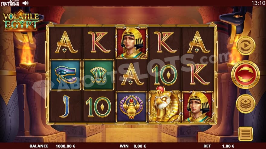 Base game with statues in the background.