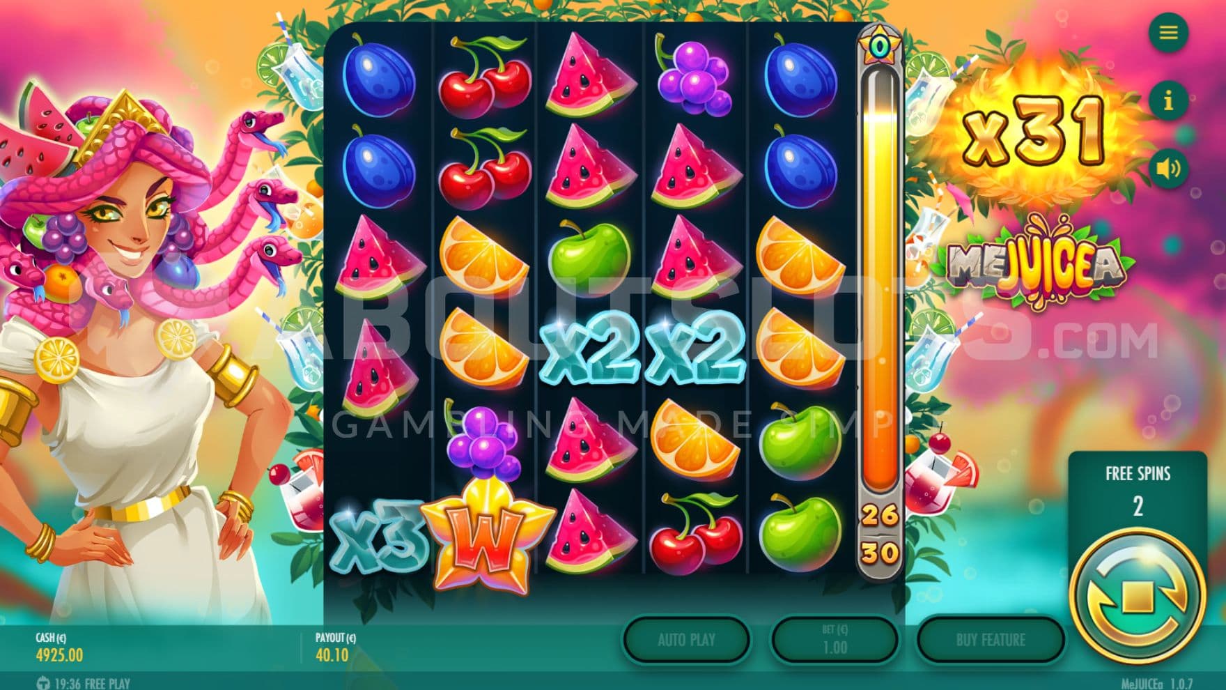 2 Spins left