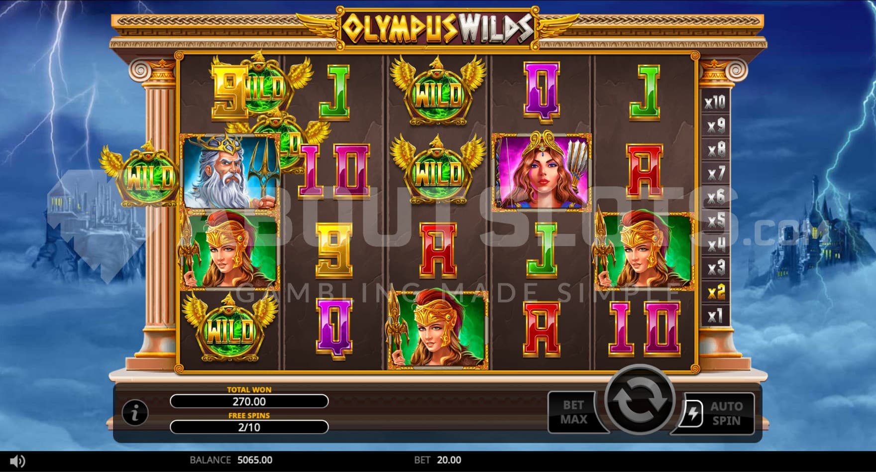 Floating Wilds active