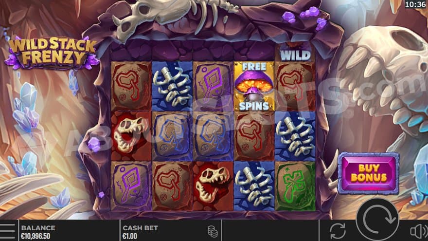 A 5 reel casino slot.