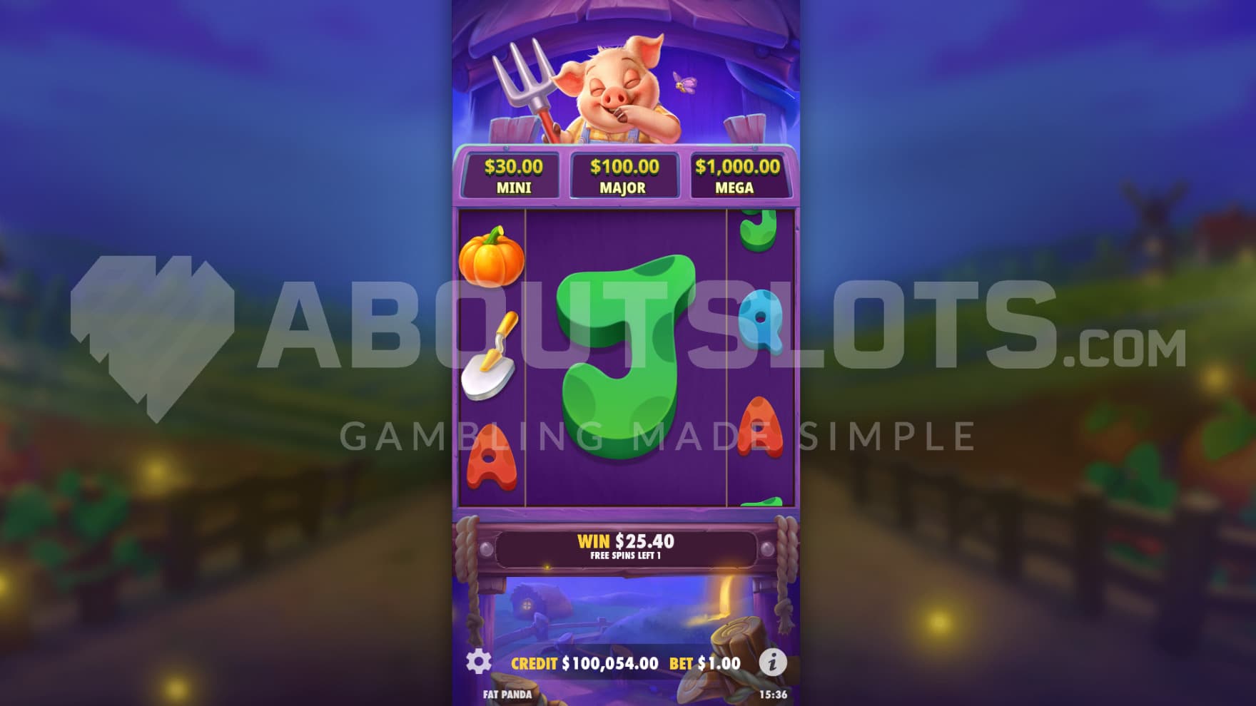 Night has fallen and Giant Symbols have shown up during the free spins