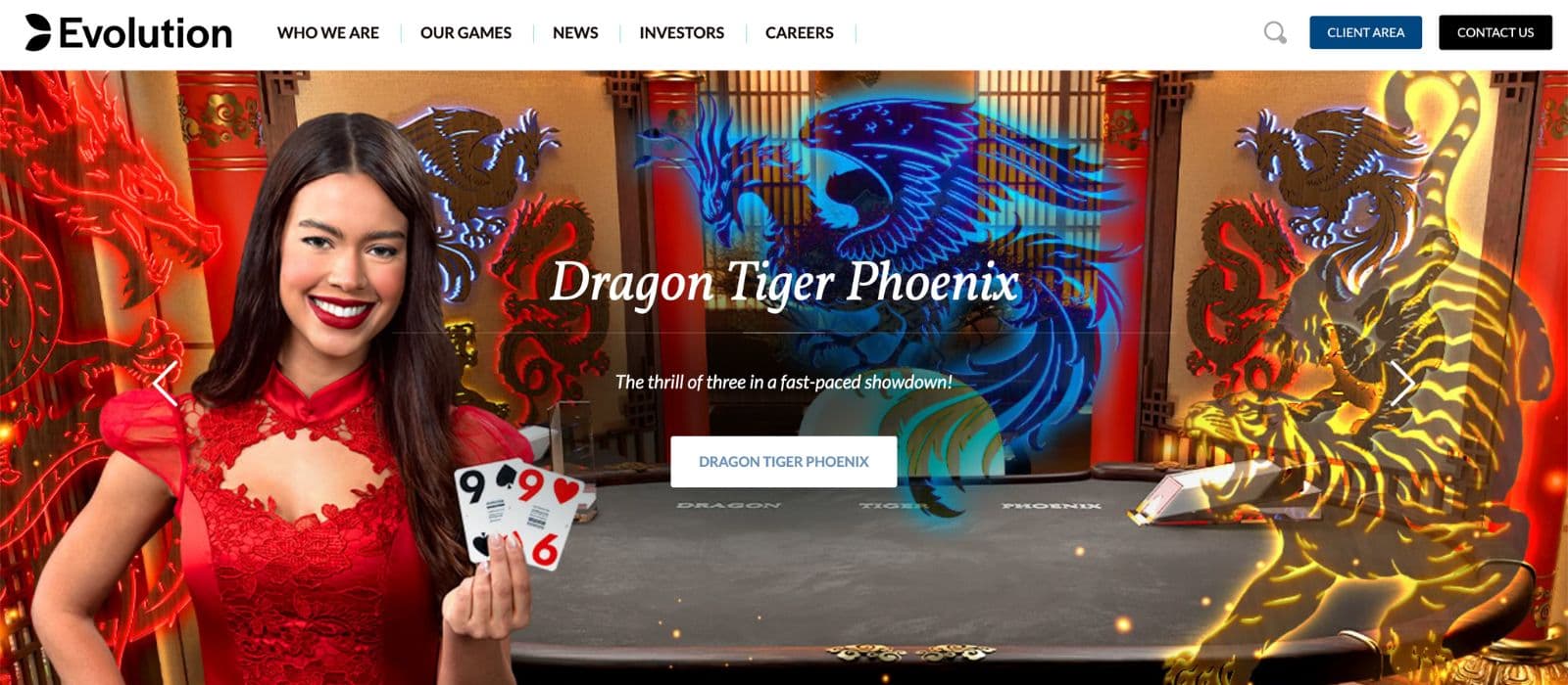 Evolution Homepage
