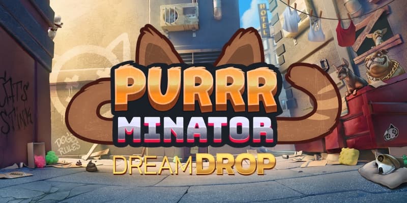 Purrrminator Dream Drop Banner