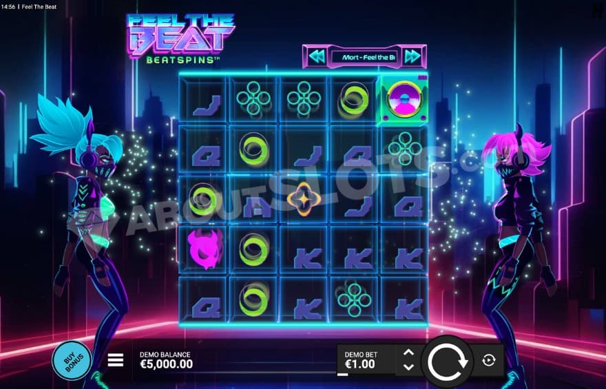 A screenshot of the base game view