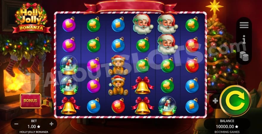 Base game where you can see a Christmas tree to the right.