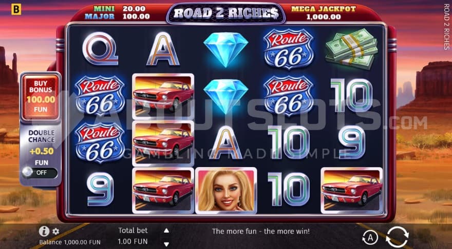 Chance 2X on left side