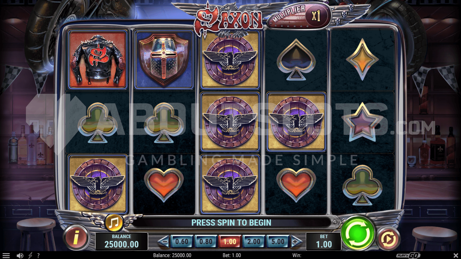 The base game is set at a motorcycle club bar