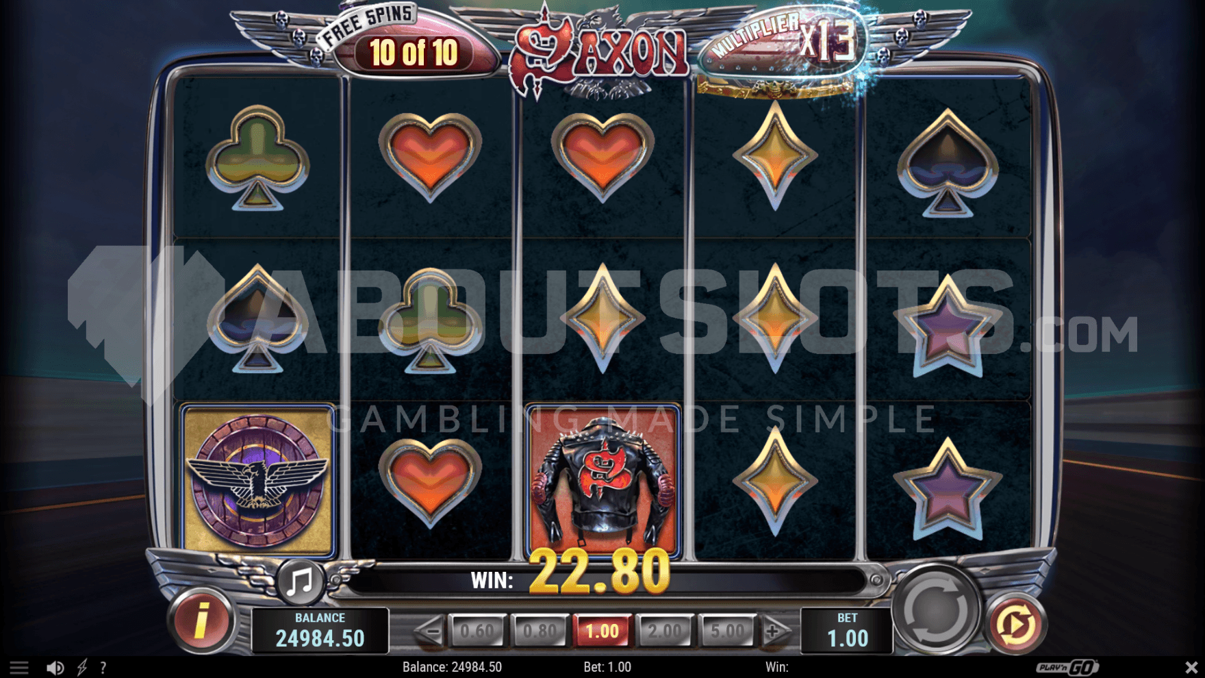 The Free Spins take you out on a ride down the highway