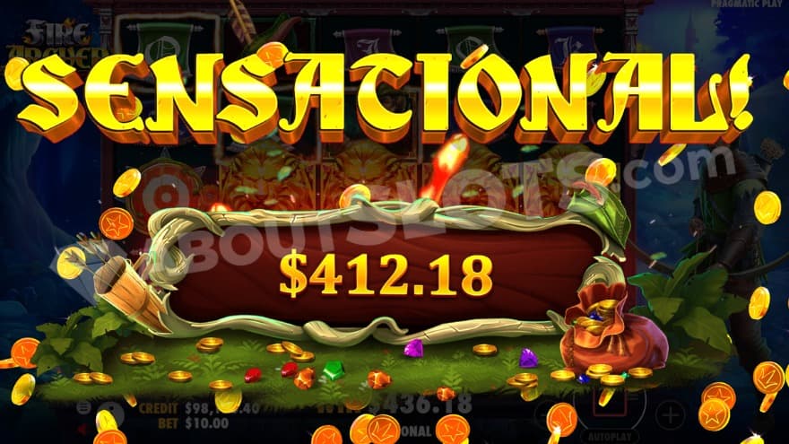 An image of the big win view