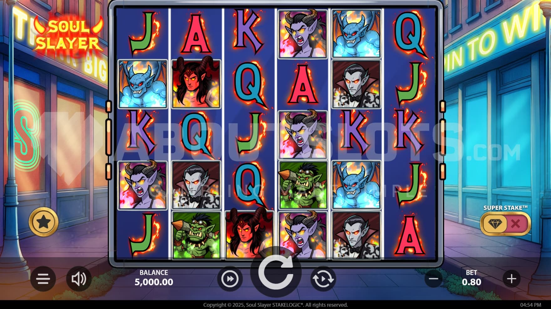 Demons take to the street of our world and show up on the playing grid