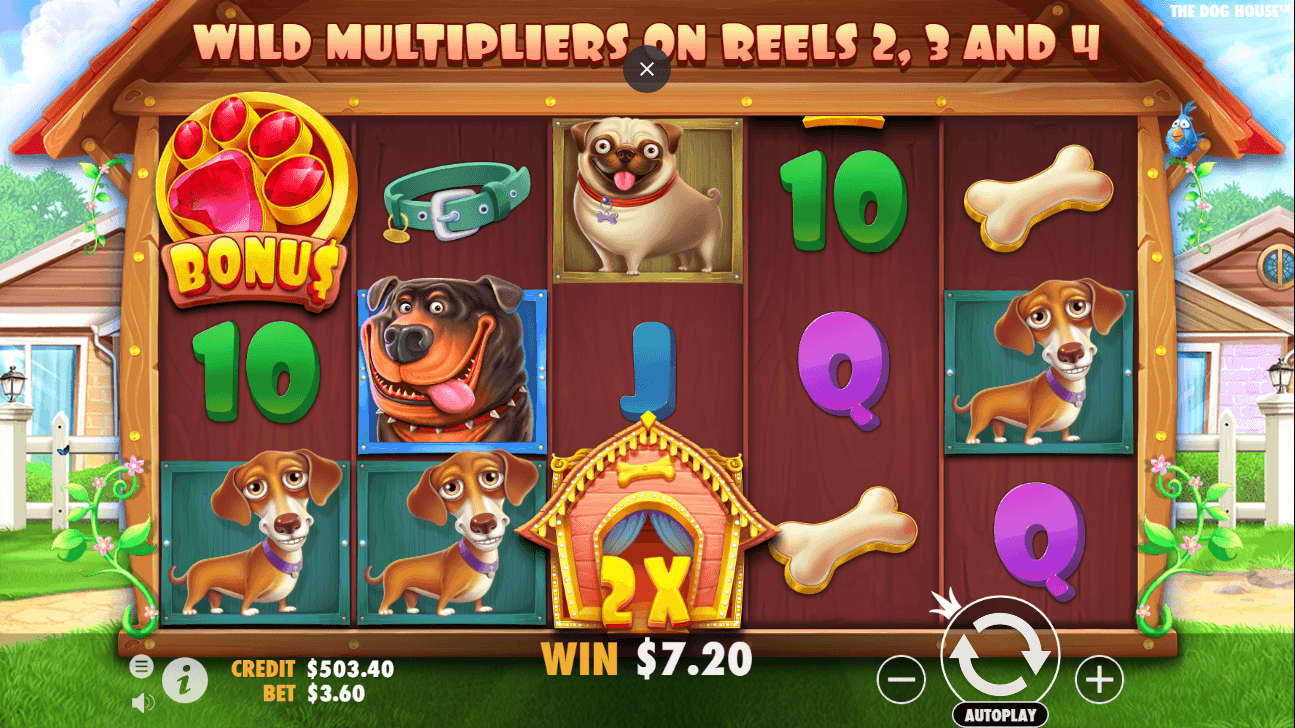 the dog house slot