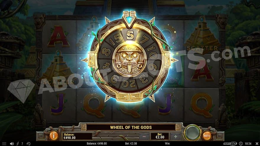 A wheel with 10 segments from the number 3 to number 20.