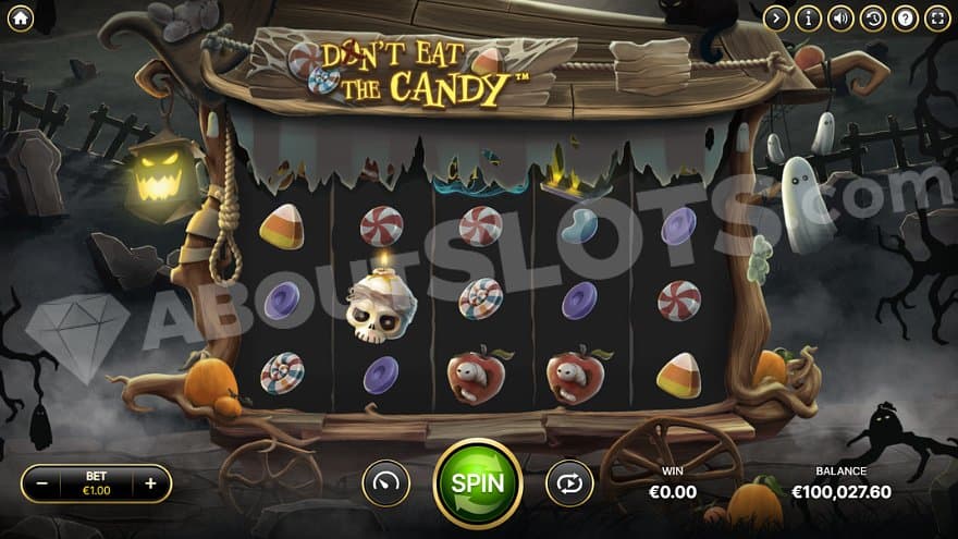 A casino slot on a wagon on a graveyard. 