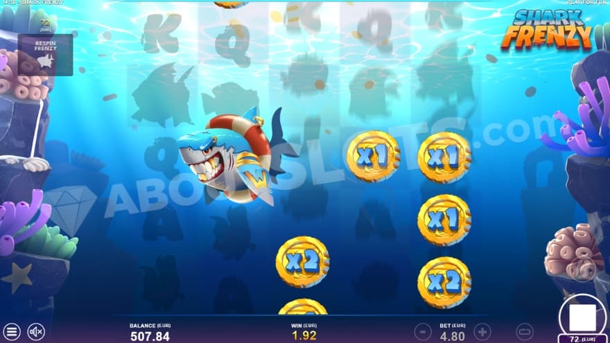 An image of the Respin Frenzy feature