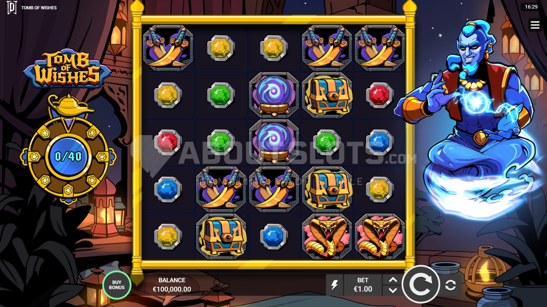 Feature Buy on left side
