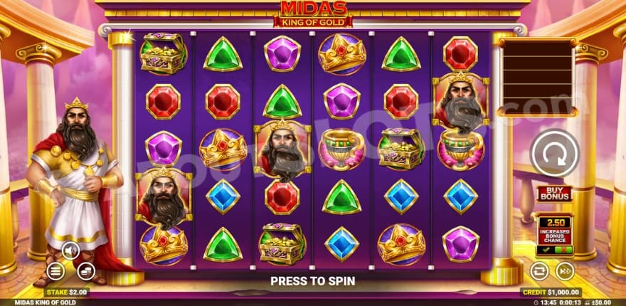 A screenshot of the base game view