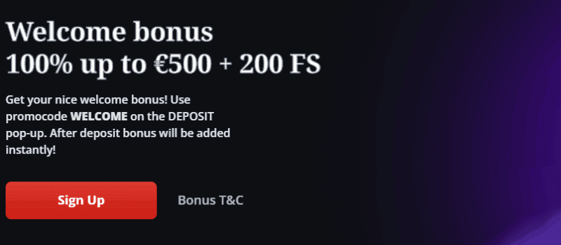 Welcome bonus at LamaBet Casino: 100% match up to €500 plus 200 free spins.