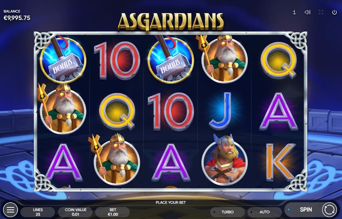 Asgardians Slot Gameplay