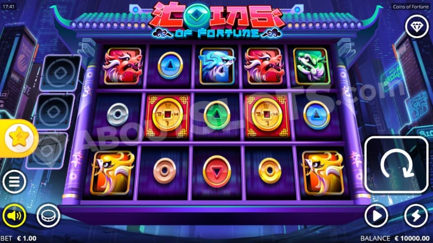 Base game with a futuristic city in the background.