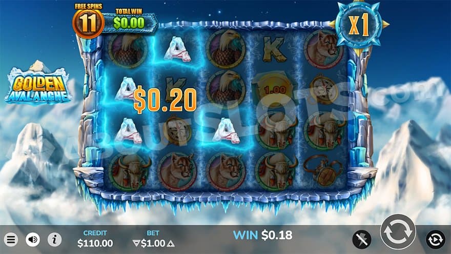 1X Bet Size