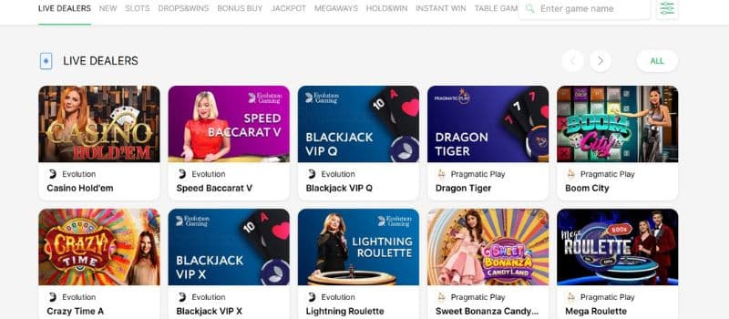You can explore thousands of casino games at Zaza Casino: slots, table games, live casino, and more.