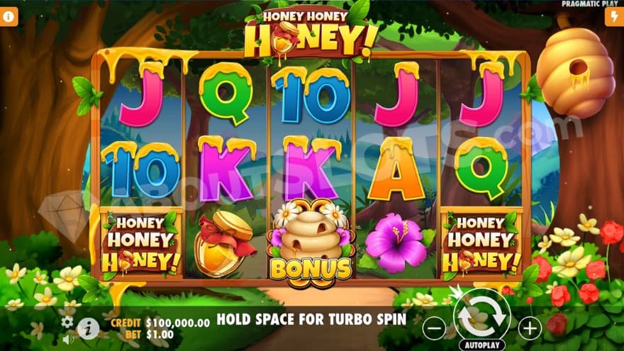 Base game where you can see a bee hive up to the right.