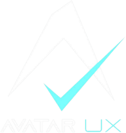 Avatar UX Banner showing logo