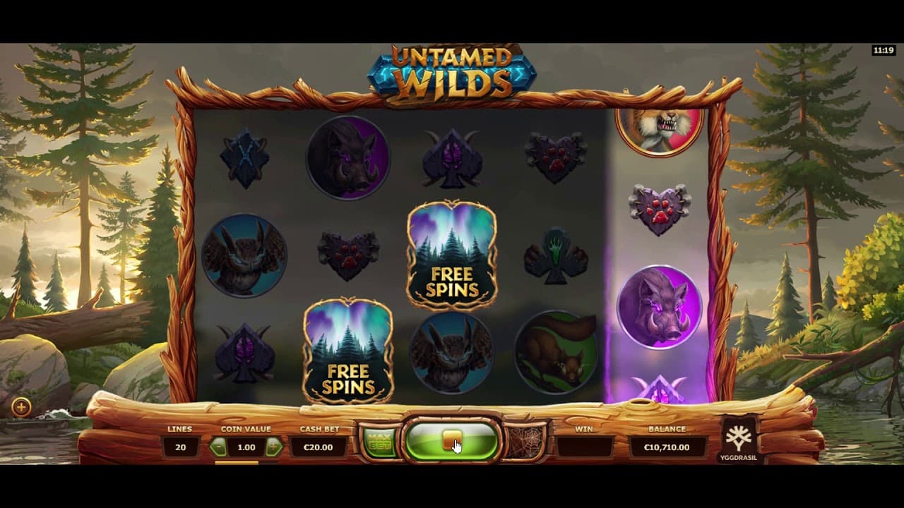 Untamed Wilds Slot Gameplay