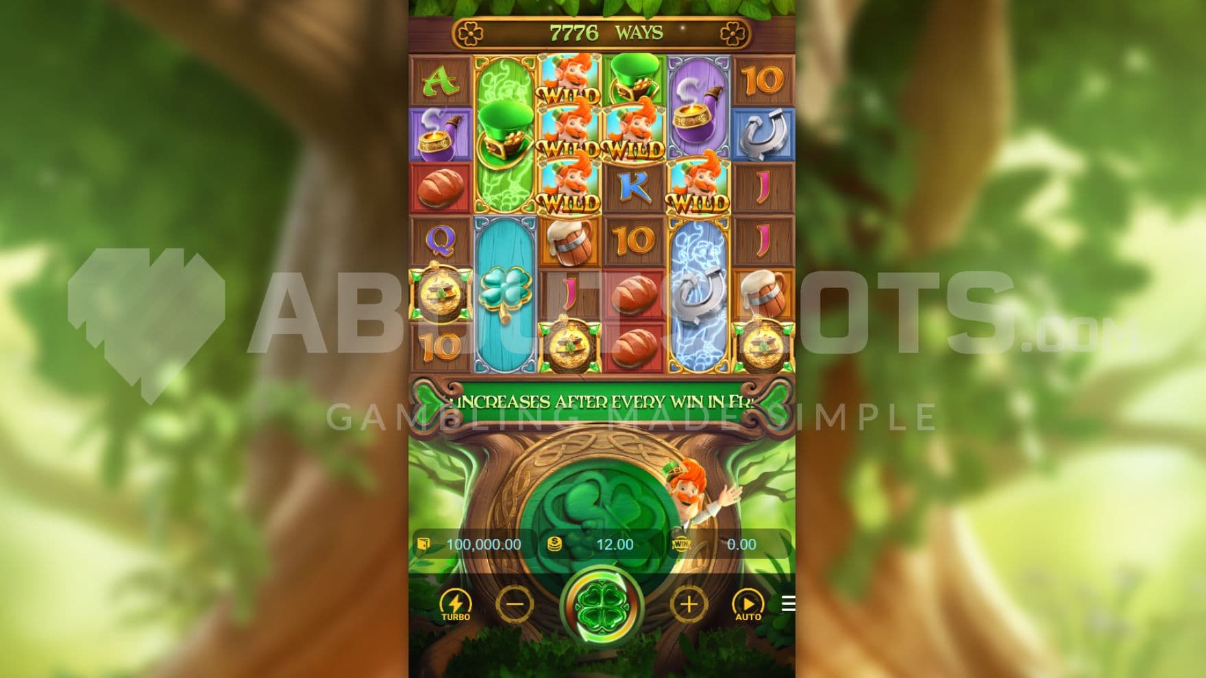 tree in the background