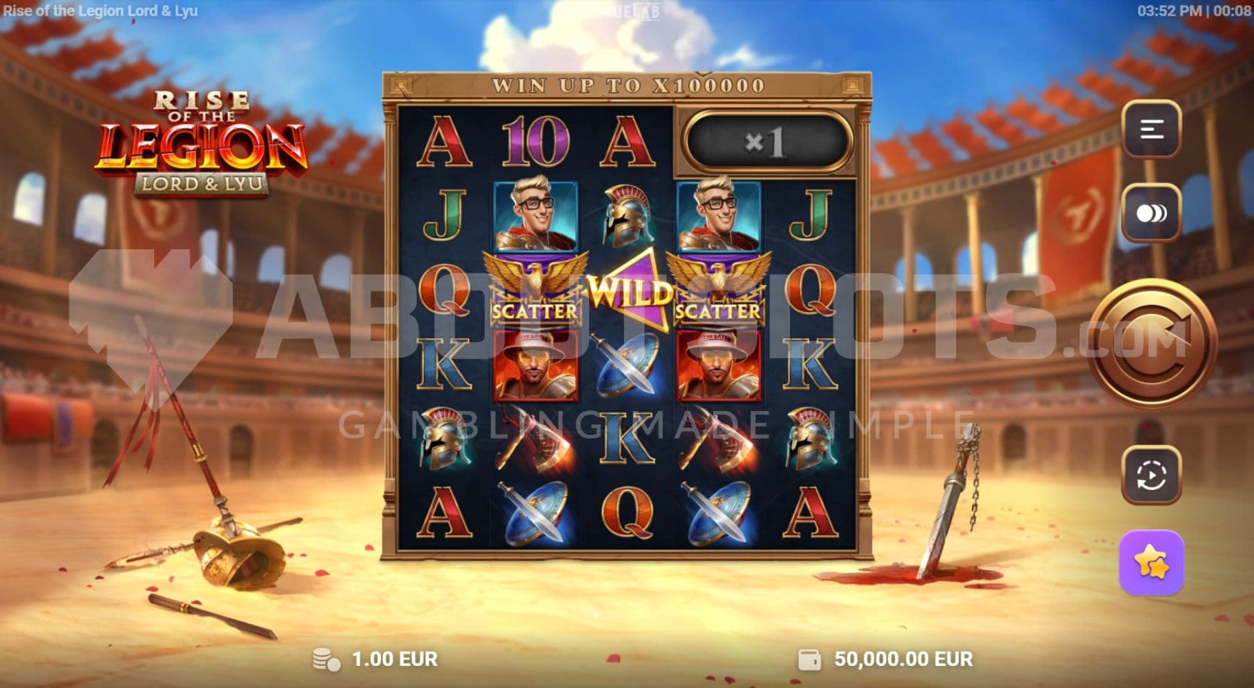 Wild Symbol on reel 3