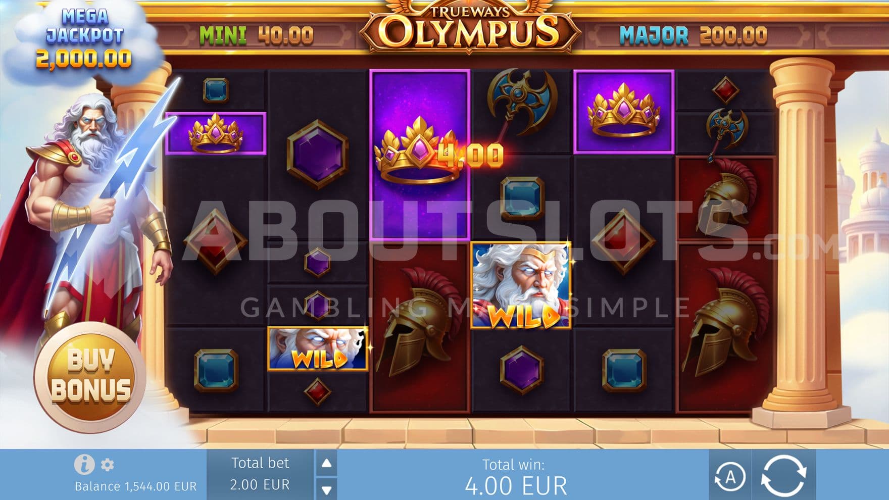 2X Bet Size