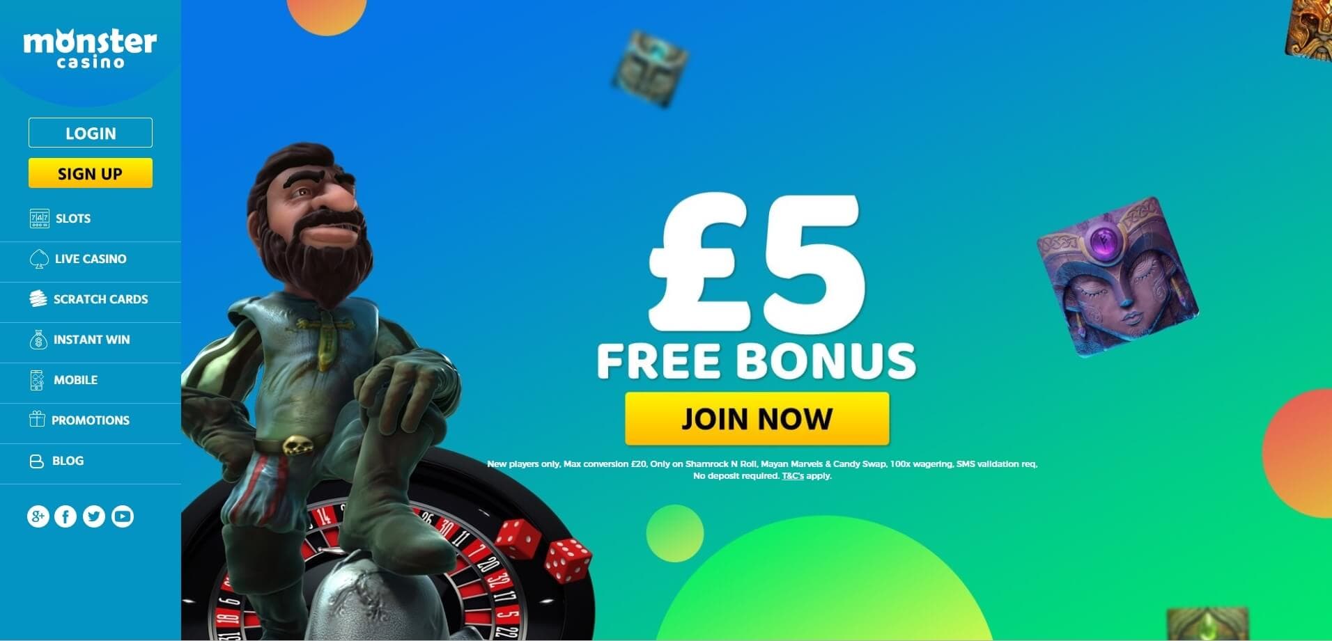 monster casino bonus