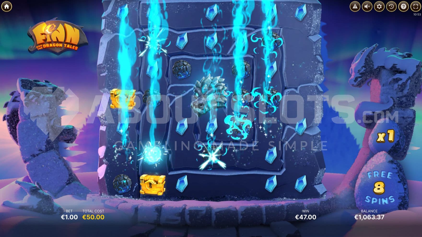 8 Free Spins