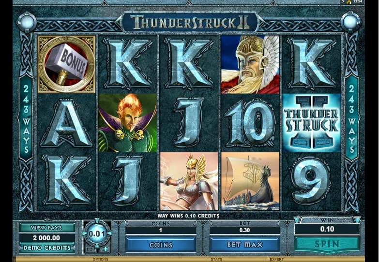 thunderstruck 2 slot
