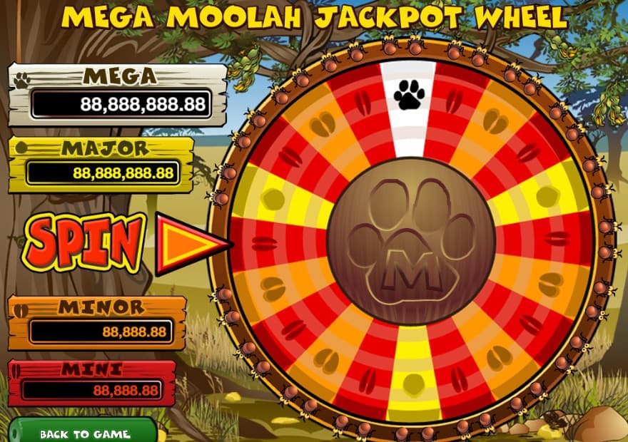 An image of the Progressive Jackpot Wheel