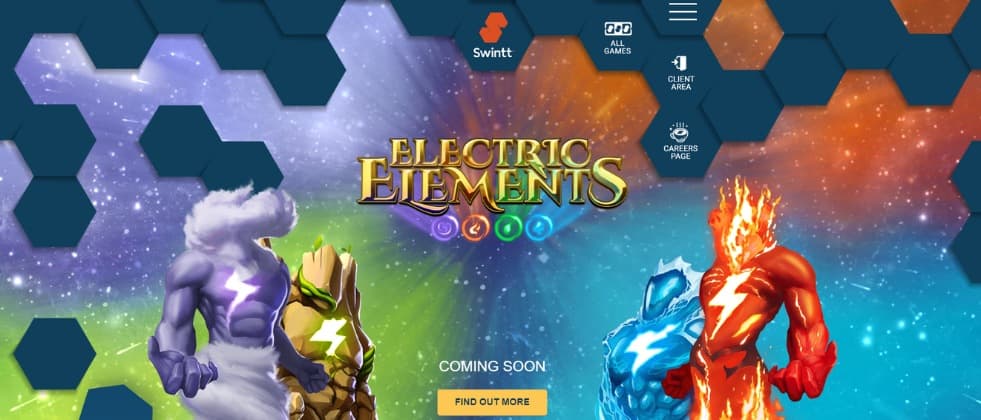 A screenshot from Swintt's homepage