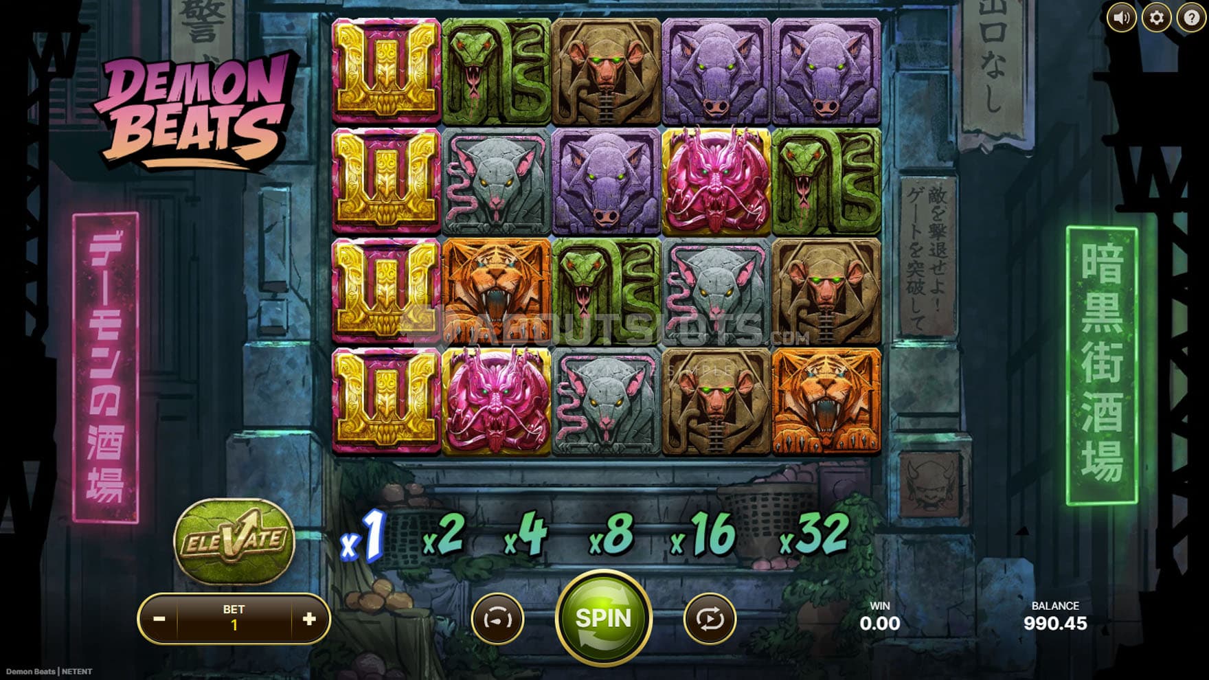 Demon Beats (NetEnt) Demo and Slot Review